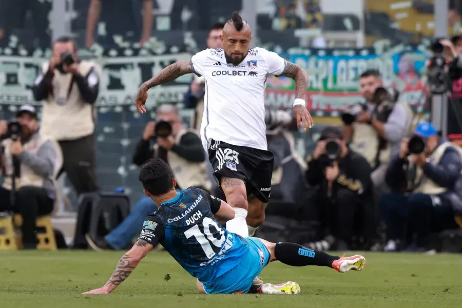 Arturo Vidal se prepara para la semana más importante en Colo Colo. Imagen: Felipe Zanca/Photosport