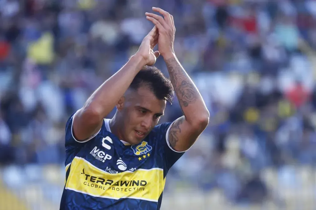 Rodrigo Contreras en Everton de Viña del Mar. (Foto: Photosport)