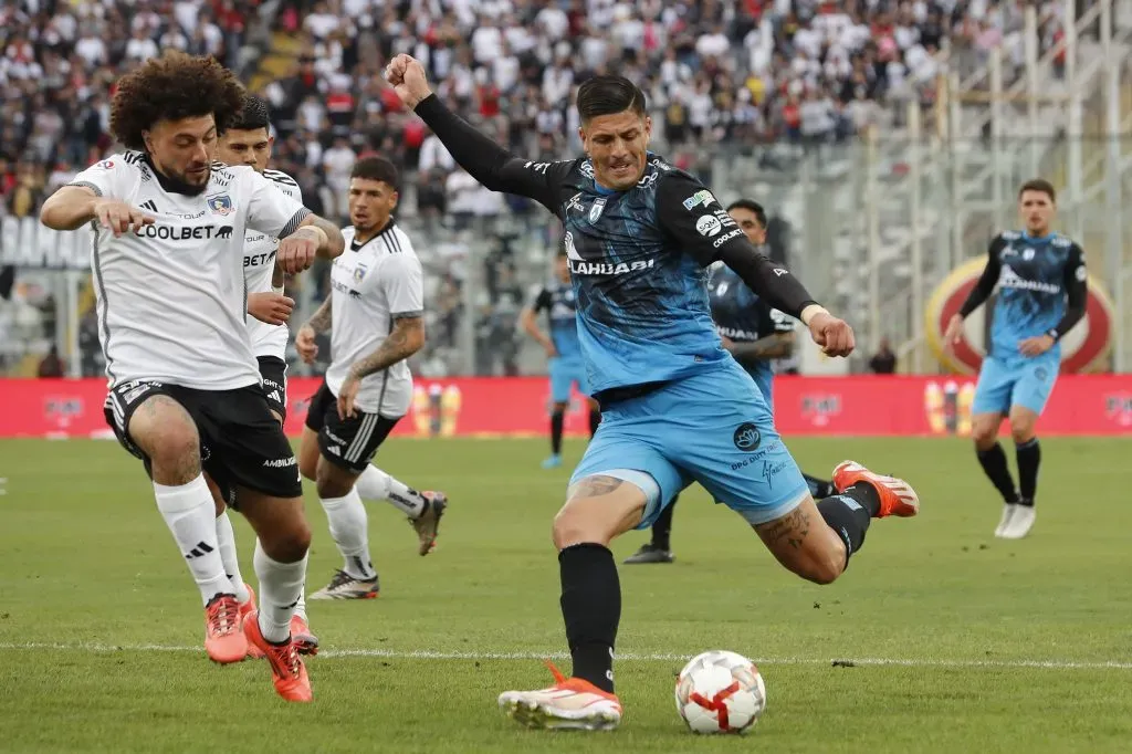 Peluca fue amonestado ante Deportes Iquique y llegó a su quinta tarjeta amarilla en el Campeonato Nacional 2024.