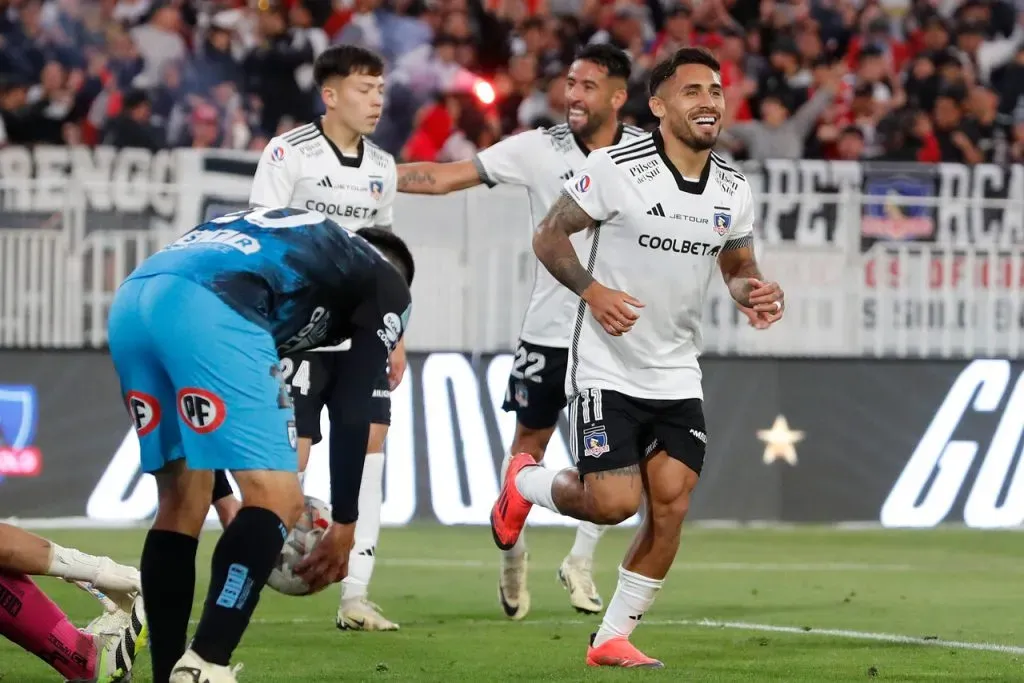 Marcos Bolados deberá definir su continuidad en Colo Colo. Imagen: Felipe Zanca/Photosport