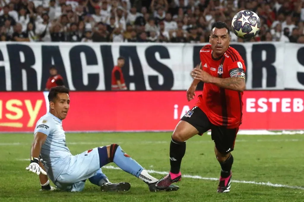 Esteban Paredes volverá a la titularidad en Colo Colo. Imagen: Jonnathan Oyarzun/Photosport