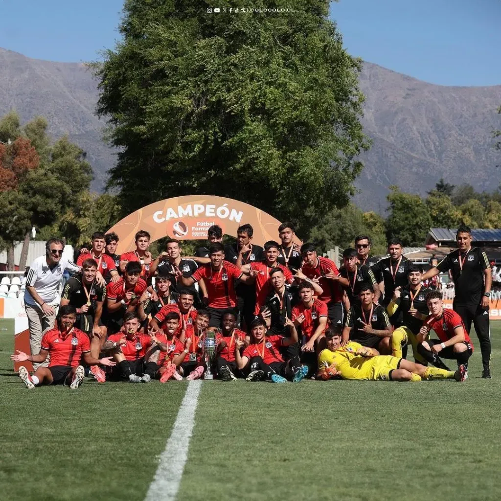 Colo Colo se consagró como campeón en la sub 18