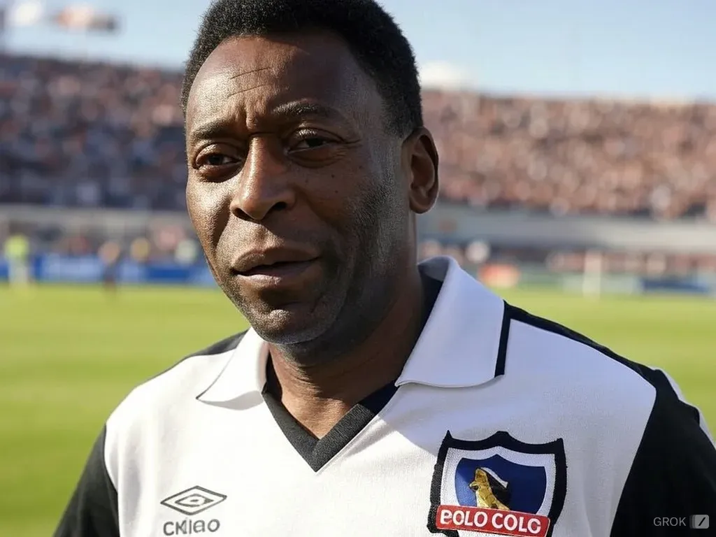 Pelé jugó en Colo Colo.