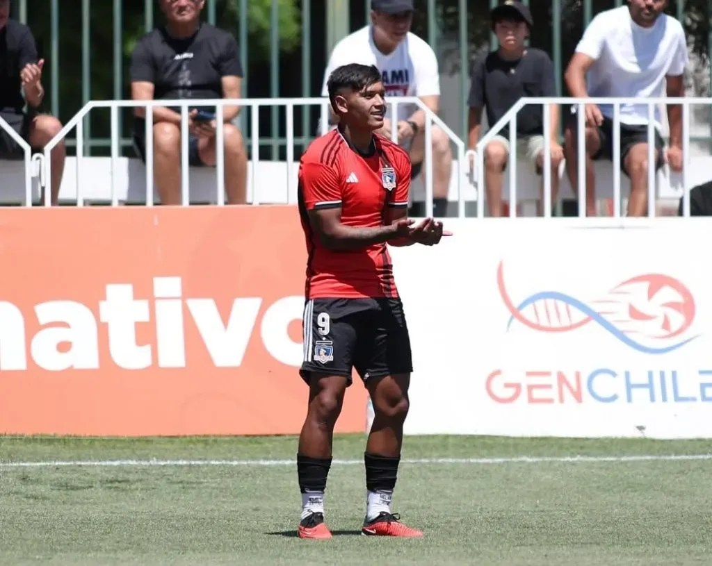 Jerall Astudillo marcó un triplete ante Universidad Católica y le dio el título a la Sub 18.