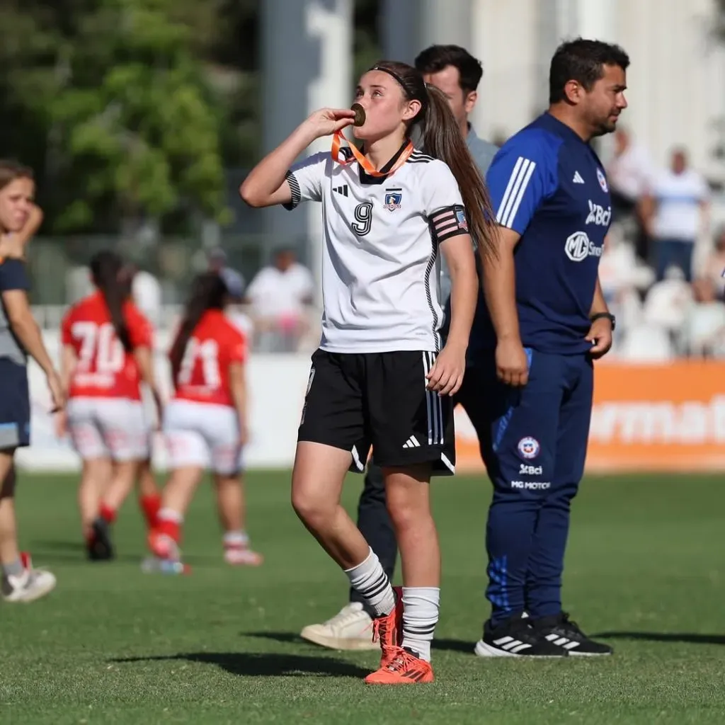 Las emotivas palabras de Carlos Muñoz a su hija Catalina tras ser campeona en Colo Colo.