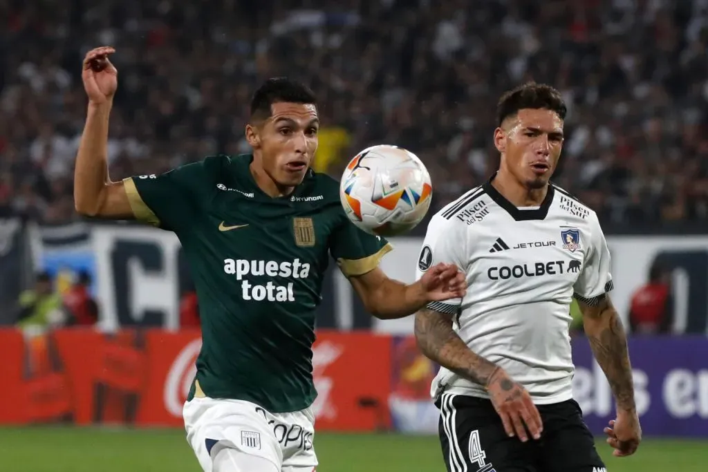 Alan Saldivia y la clasificación a Octavos de Final con Colo Colo. Imagen: Jonnathan Oyarzun/Photosport