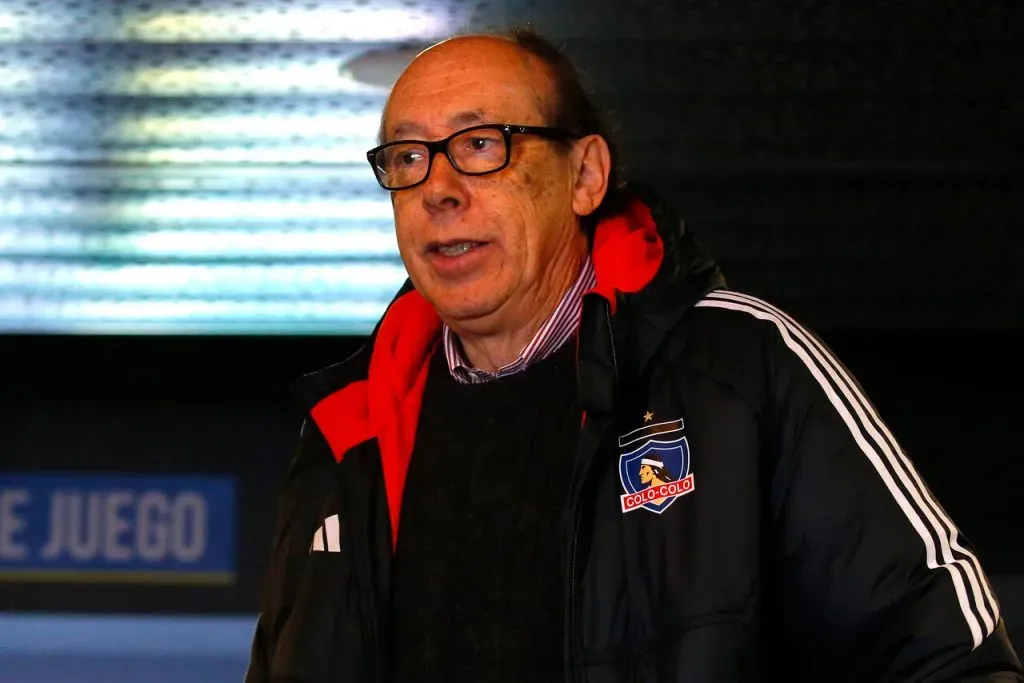 Alfredo Stöhwing no descarta cambios en Colo Colo para 2025. Imagen: Sebastian Cisternas/Photosport