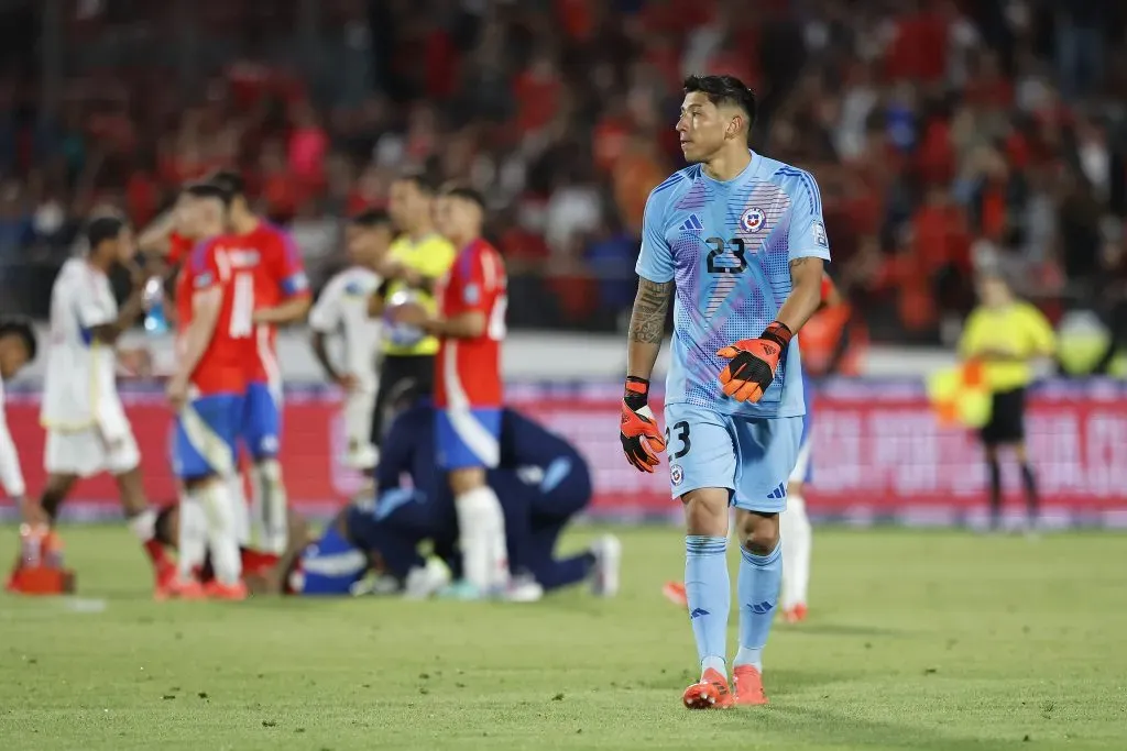 Brayan Cortés en la Selección Chilena. (Foto: Photosport)