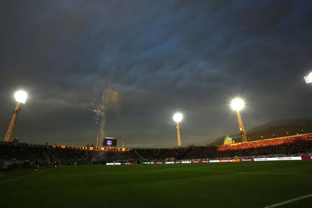 El Estadio Monumental para el partido de Colo Colo vs Deportes Iquique. (Foto: Photosport)