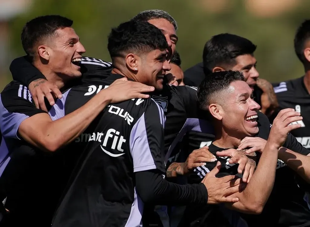 Claudio Aquino lleva varios días entrenando junto al resto de sus compañeros en el Cacique.