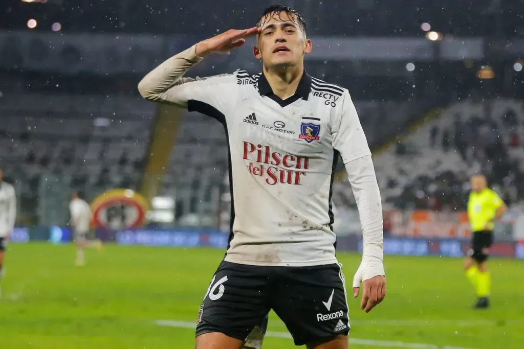 Pablo Solari le puede entregar buenas noticias a Colo Colo por una posible venta. Imagen: Marcelo Hernandez/Photosport