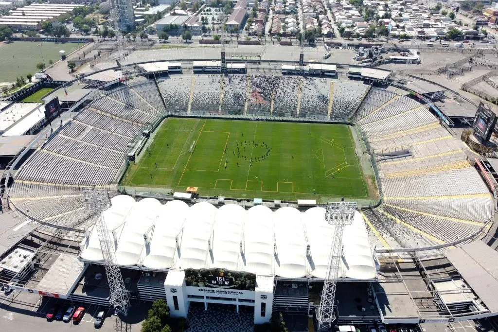 Colo Colo sigue trabajando en la renovación del Monumental.