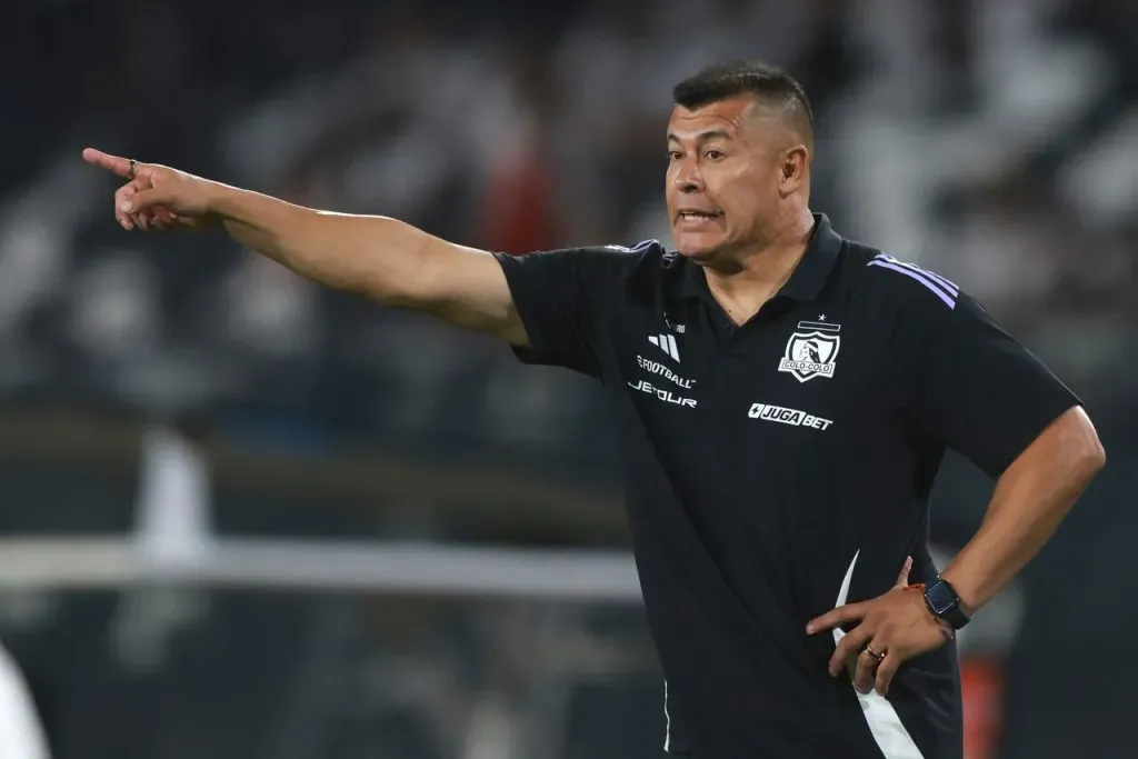 Jorge Almirón y el momento más emocionante con Colo Colo. Imagen: Felipe Zanca/Photosport