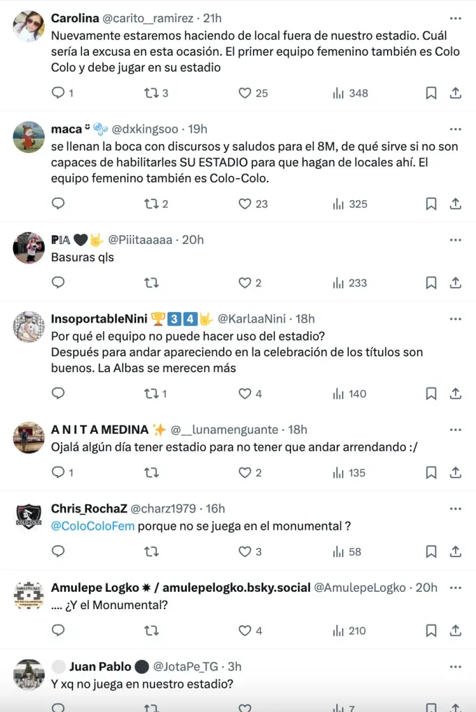 Los comentarios de los hinchas en redes sociales. (Foto: captura)