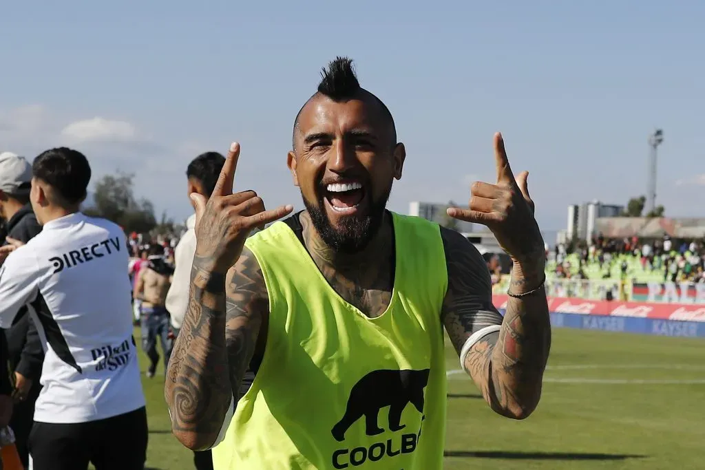 Arturo Vidal sueña con ganar la Copa Libertadores con Colo Colo.