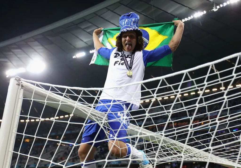 David Luiz ganó la Champions League en 2012 con el Chelsea | Foto: Getty