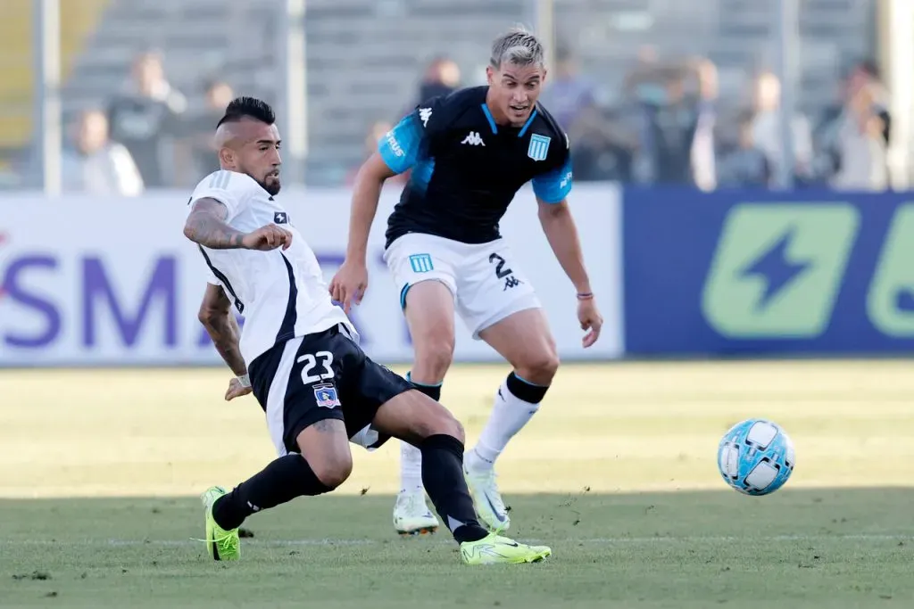 Colo Colo y Racing se enfrentarán por Copa Libertadores. Imagen: Javier Torres/Photosport