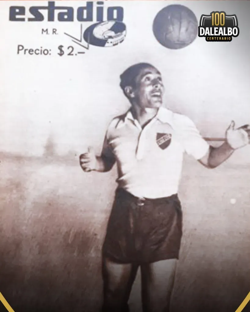 Santiago Salfate, capitán del Colo Colo campeón de 1941.