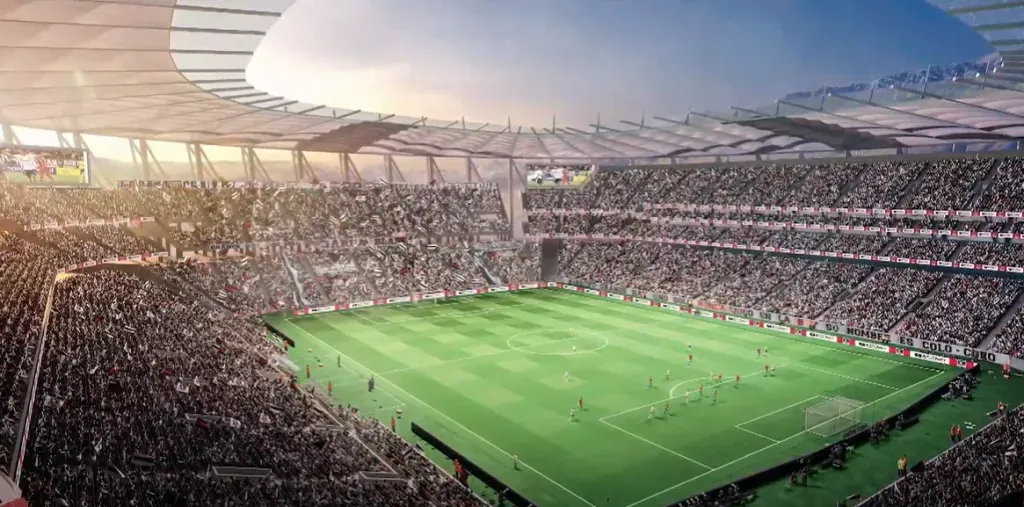 Así será el interior del nuevo Estadio Monumental | Foto: Colo Colo