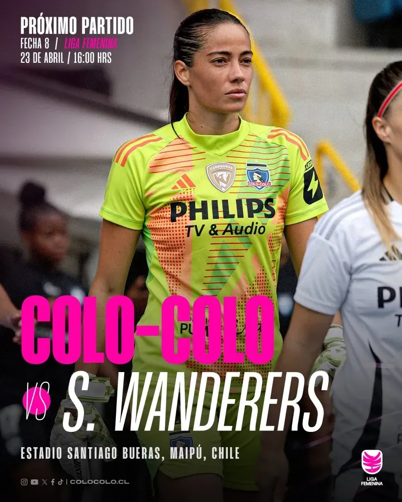 Programación del partido. (Foto: @ColoColoFem)