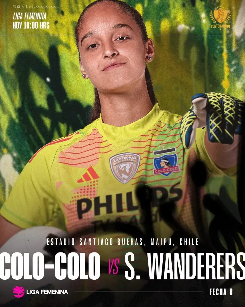 El partido de las albas frente a las caturras. (Foto: @ColoColoFem)