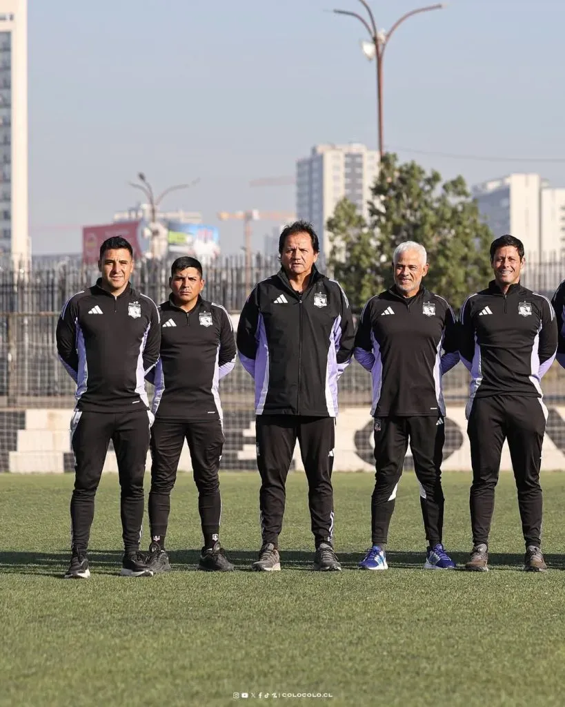 Álvaro Ormeño, entrenador de la Sub-16. (Foto: colocolooficial)