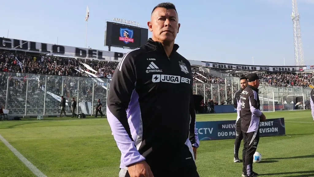 Jorge Almirón se vio confundido en sus últimos días en Colo Colo.