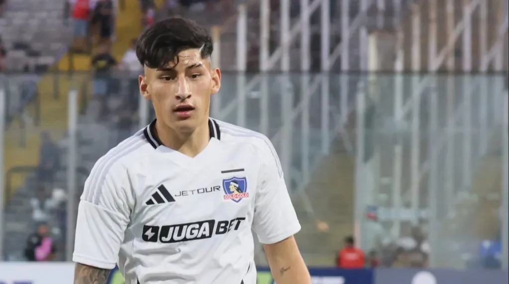 Francisco Marchant es uno de los sub 21 que asoma en Colo Colo