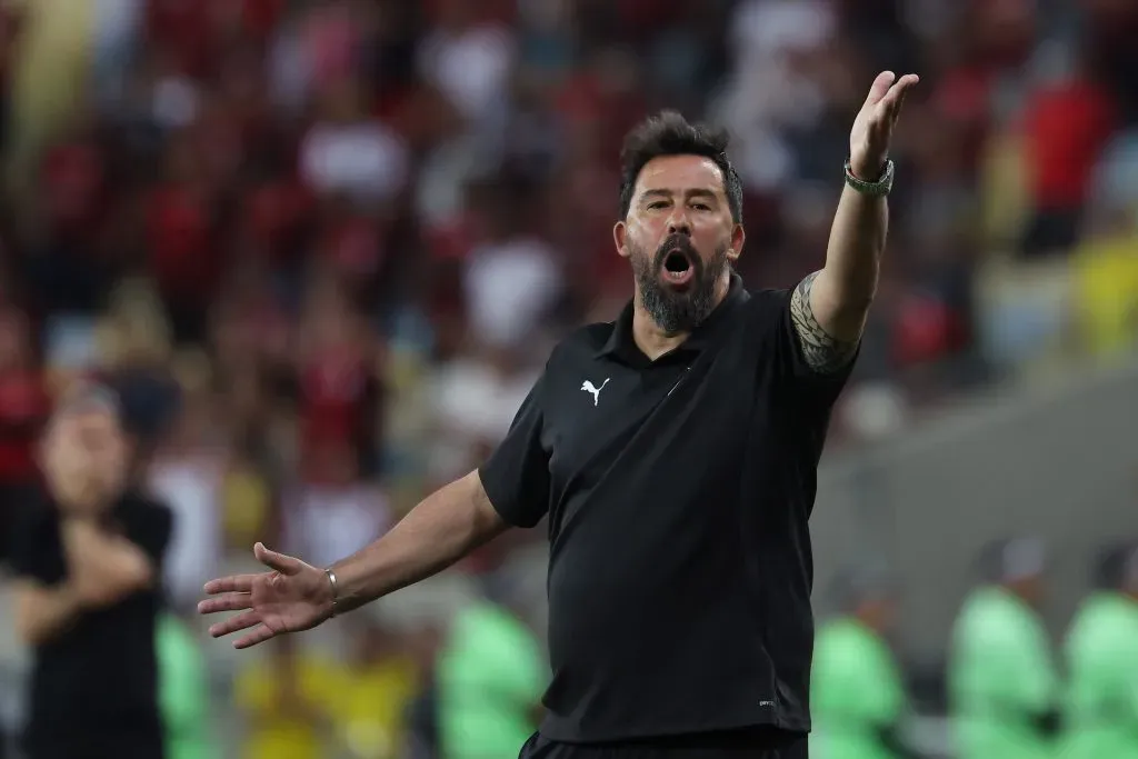 Pablo ‘Vitamina’ Sánchez en partido con Flamengo por Copa Libertadores. (Foto: Getty Images)