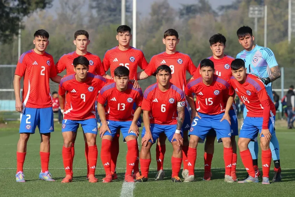 La formación de Chile en su primer amistoso contra Nueva Zelanda | Foto: J. Díaz – Comunicaciones FFCH