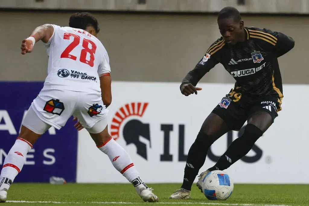 Manley Clerveaux se lució con un golazo en el empate de la Sub 20 ante Unión Española.