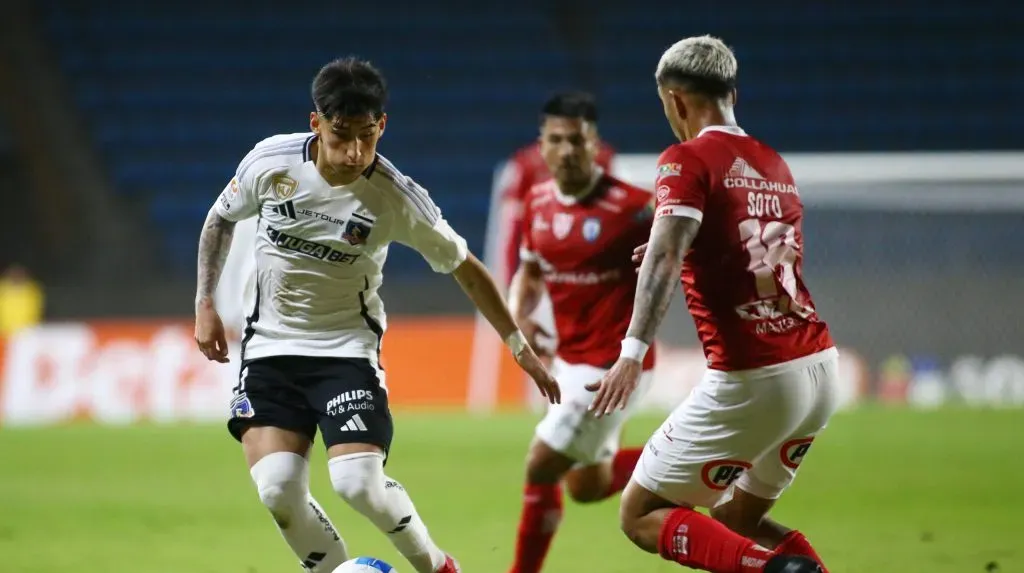 Francisco Marchant fue figura en Colo Colo vs Iquique.