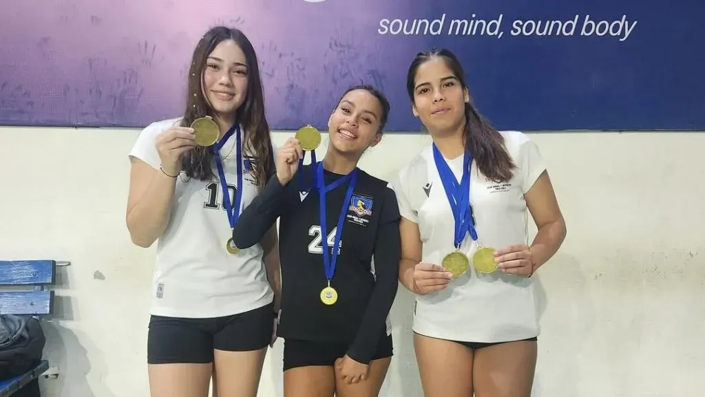 Jugadoras juveniles del voleibol. (Foto: colocolo.voley)