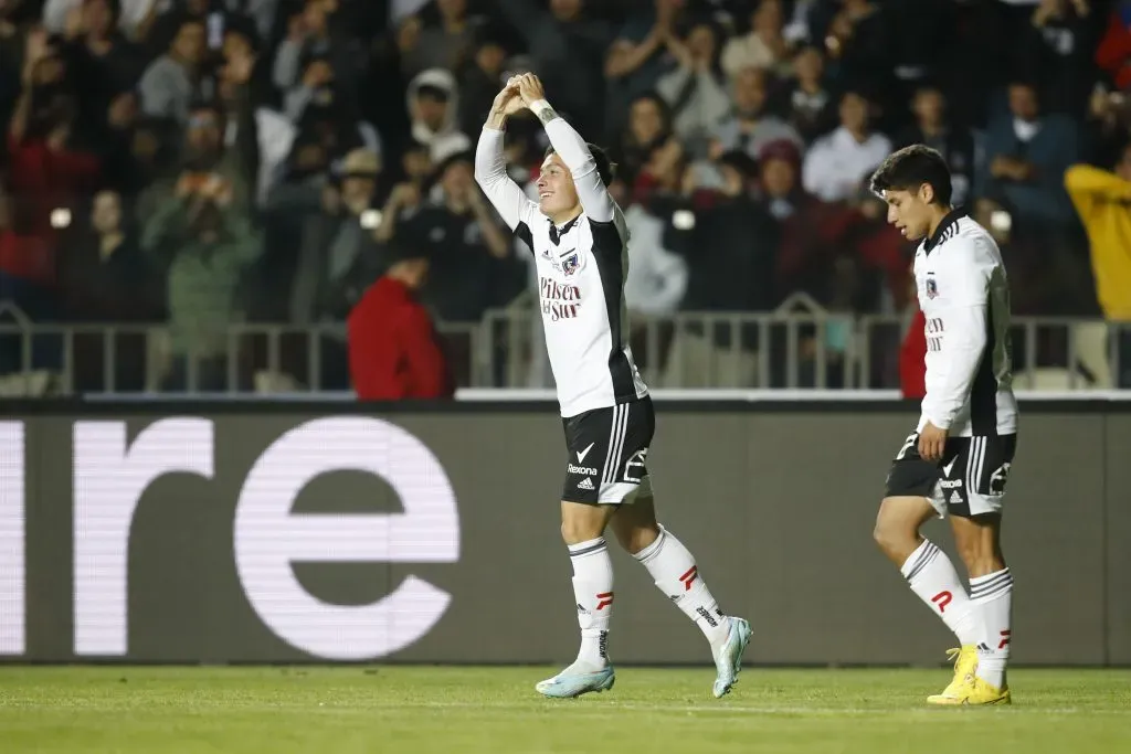 Cristián Zavala y Alexander Oroz en Concepción. (Foto: Photosport)