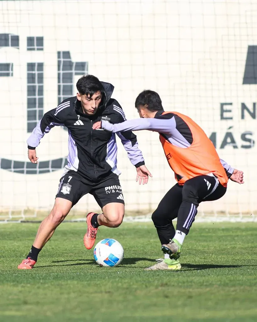 Francisco Marchant fue parte del equipo albo Sub-21. (Foto: Colo Colo)