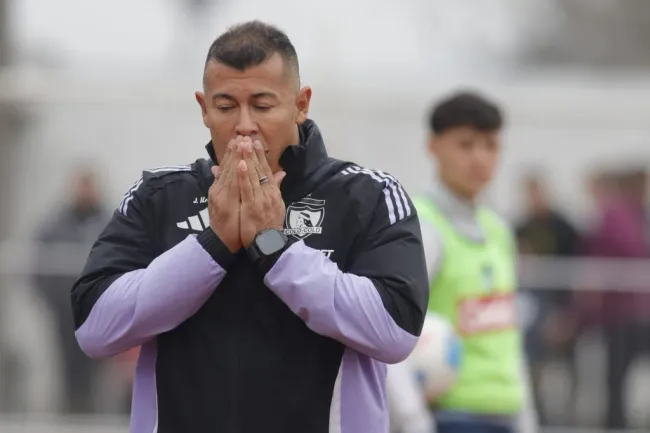 Claudio Borghi y los problemas de Jorge Almirón en Colo Colo. Imagen: Jorge Loyola/Photosport