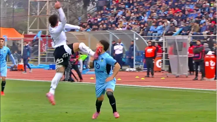 La polémica jugada de Alan Saldivia que sacó ronchas en redes sociales,