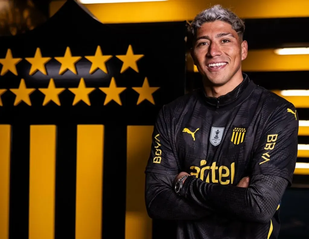 Brayan Cortés ya es figura en Peñarol.