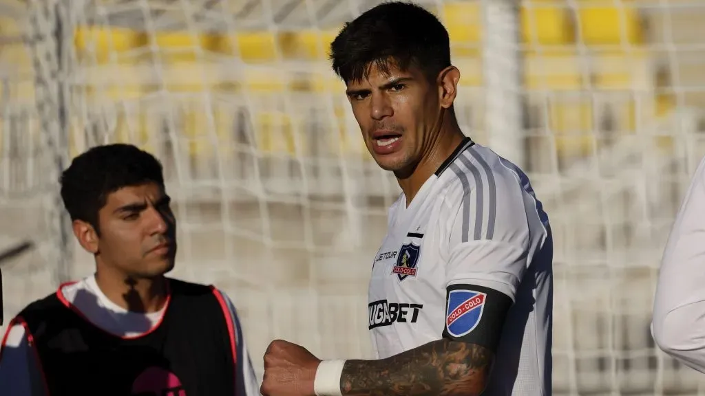 Esteban Pavez habló en conferencia de prensa | Foto: Photosport