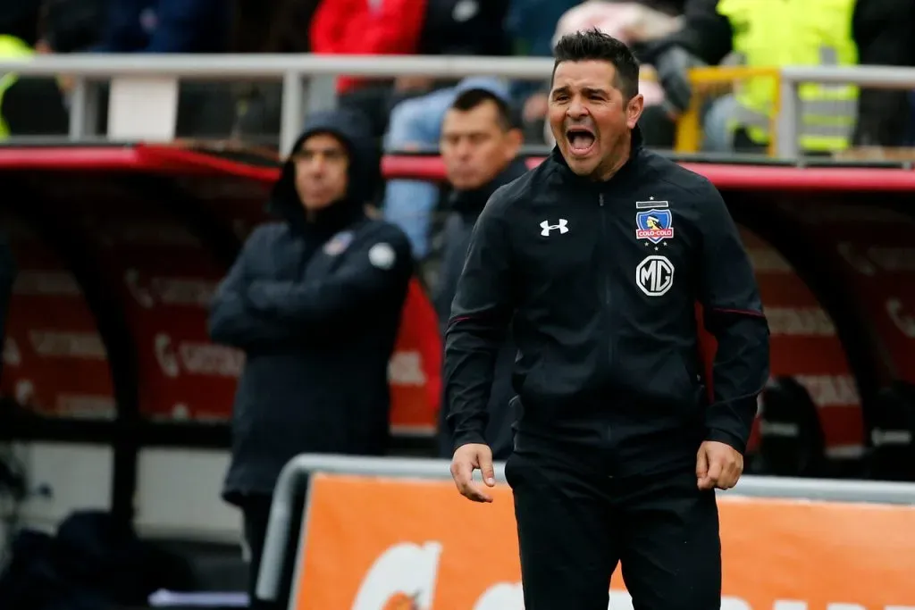 Héctor Tapia puede asumir de forma interina en Colo Colo.Imagen: Andres Pina/Photosport