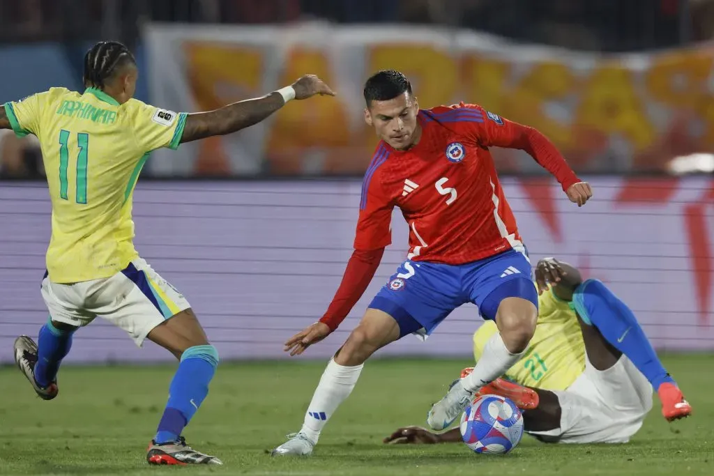 El ariete de Colo Colo será titular ante el Scratch en el Maracaná. Foto: Photosport.