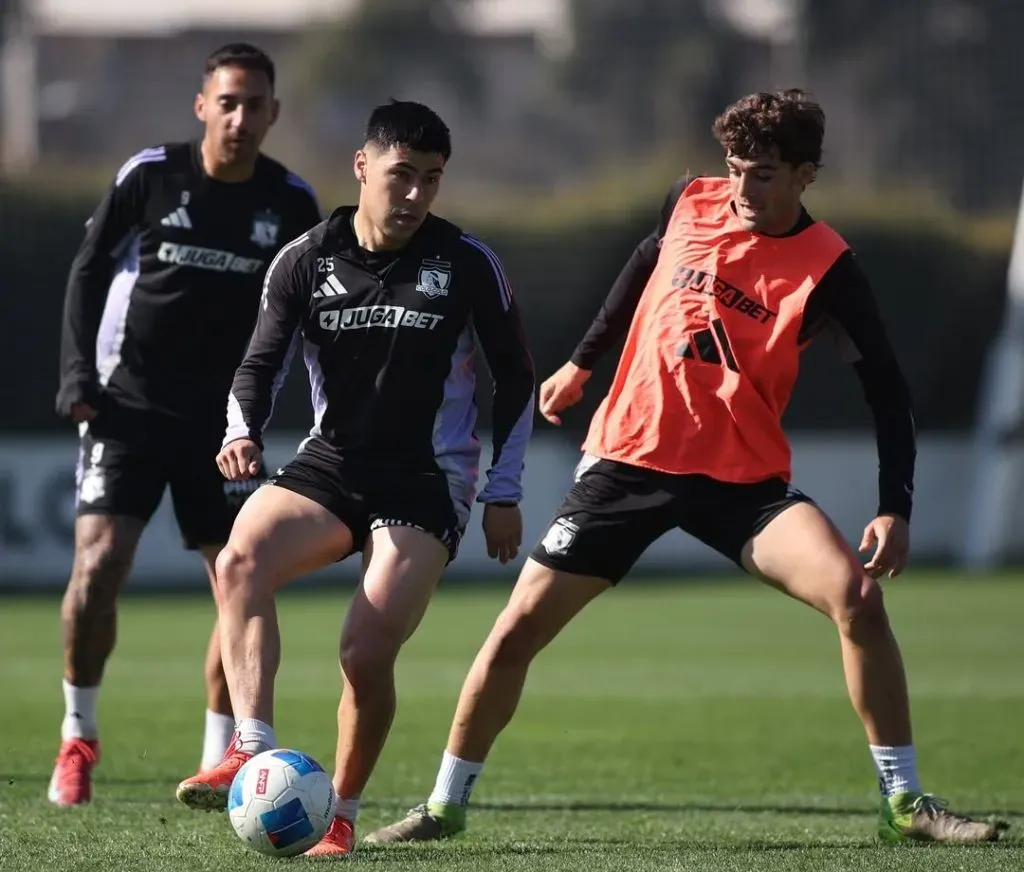 Bautista Giannoni fue uno de los cuatro jugadores del Semillero Albo que dijeron presente en el entrenamiento del pasado martes.