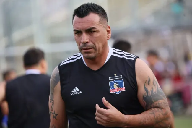 Mensaje de Esteban Paredes tras derrota de Colo Colo.Imagen Dragomir Yankovic/Photosport