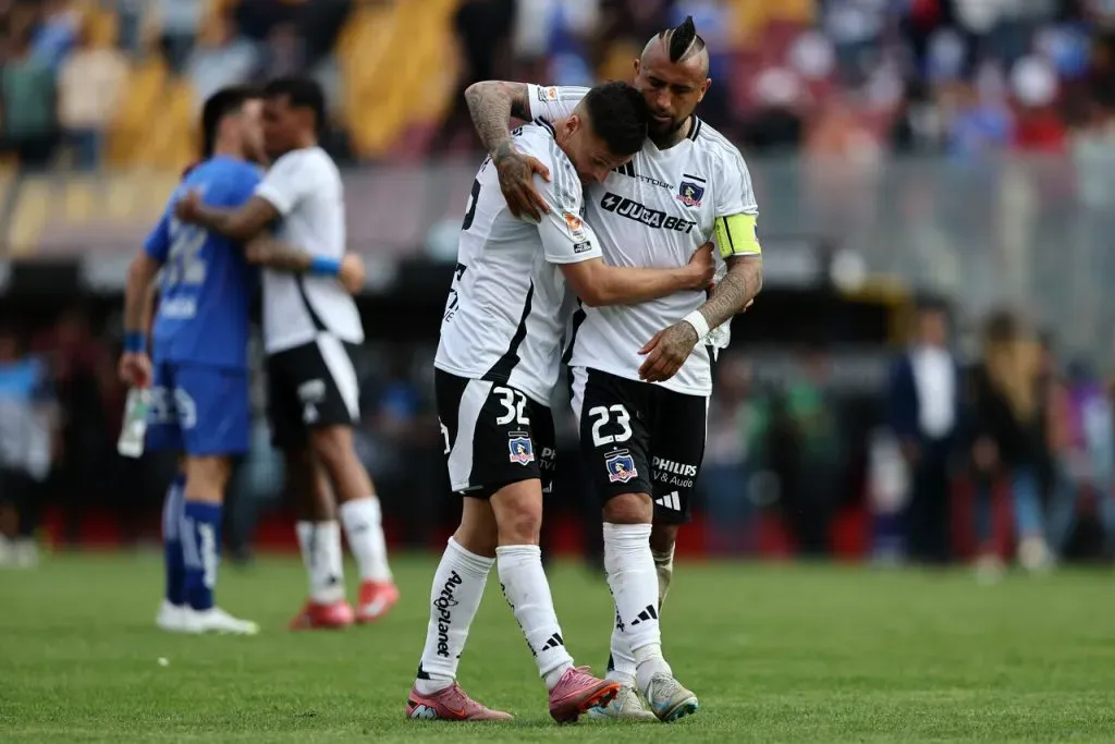 Colo Colo cayó ante la U en la Supercopa. Imagen: Javier Torres/Photosport