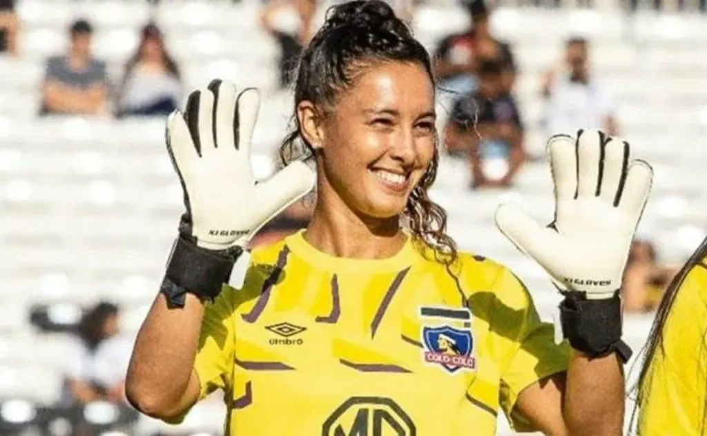 Romina Parraguirre en Colo Colo en el año 2020. Imagen: Instagram Romina Parraguirre