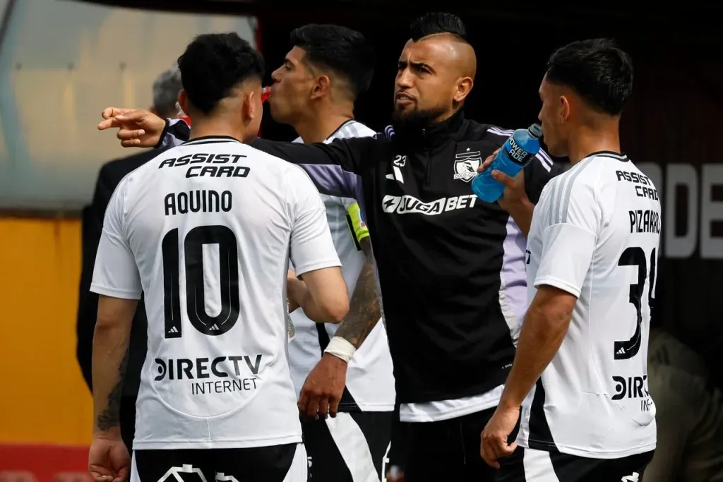 Arturo Vidal puede tener un cambio de posición en Colo Colo.Imagen: Andres Pina/Photosport