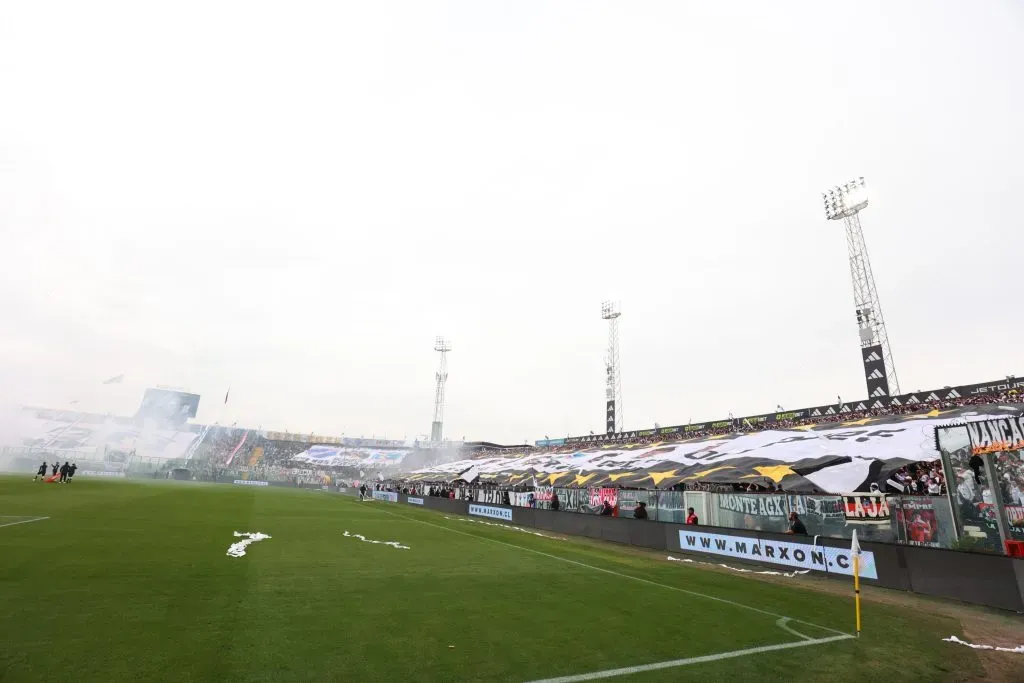 La cancha del Monumental para el Superclásico. (Foto: Photosport)