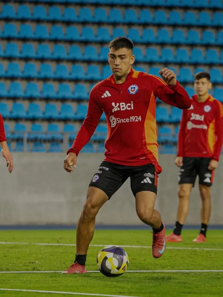 Nicolás Suárez será titular en Chile ante Nueva Zelanda. Imagen: Instagram Nicolás Suárez