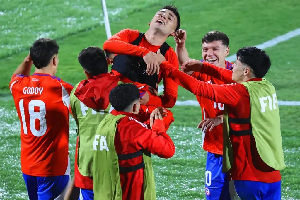 Chile buscará seguir celebrando esta noche ante Japón en el Mundial Sub 20. Imagen: Andres Pina/Photosport