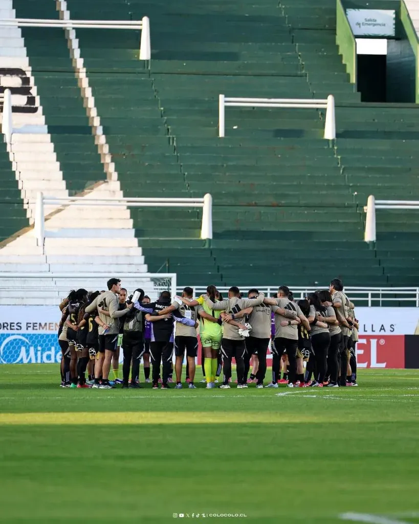 El Cacique venció a Olimpia en su estreno en la Copa Libertadores Femenina. Foto: Colo Colo.